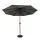Instahut 3m Outdoor Umbrella with Tilt & UV50+ Charcoal Canopy, Water-Resistant Polyester, Steel Frame & Base