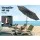 Instahut 3m Charcoal UV50+ Outdoor Umbrella with Tilt Function, Water-Resistant Polyester Canopy, Steel Frame