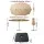 Instahut 4.57m Double-Sided Outdoor Umbrella & Base, UV50+ Water-Resistant Polyester, Steel Pole & Ribs, Beige