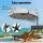 Instahut 3m Cantilever Outdoor Umbrella - 360° Tilt, UV50+ Grey Canopy, Aluminium Frame, Beach-to-Backyard Versatility