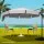 Instahut 3m Cantilever Outdoor Umbrella - 360° Tilt, UV50+ Grey Canopy, Aluminium Frame, Beach-to-Backyard Versatility