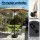 Instahut Outdoor Umbrella Base Weight, Fillable PE Plastic Stand, Fits 35-38mm Poles, 12kg Water Filled Stability, Black