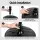 Instahut Outdoor Umbrella Base Weight, Fillable PE Plastic Stand, Fits 35-38mm Poles, 12kg Water Filled Stability, Black