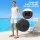 Instahut Outdoor Umbrella Base Weight - Sturdy PE Plastic, Fillable, Fits 30-48mm Poles, 22kg Water-Filled Stability