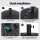 Instahut Outdoor Umbrella Base Weight - Sturdy PE Plastic, Fillable, Fits 30-48mm Poles, 22kg Water-Filled Stability