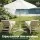 Instahut Outdoor Umbrella Base Steel Cross Holder 25-35mm White Fold-able Patio and Flag Pole Stand
