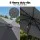 Instahut 2.9m Charcoal Outdoor Market Umbrella with LED String Lights, Tilt Feature, and Durable Steel Frame