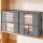 Artiss 4-Piece Blanket Storage Bags 84L with Clear Window Grey