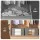 Artiss 84L Blanket Storage Bags 8-Piece Set with Clear PVC Window and Two-Way Zipper Grey