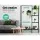 Artiss 150cm Metal Wardrobe Clothes Rack with 5 Storage Shelves, Anti-Slip Bar, Sturdy Powder-Coated Frame - Black