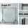 Artiss 6FT Black Metal Clothes Rack Airer Coat Stand with Wheels - Sturdy, Anti-Slip, Rust-Resistant, 60kg Capacity