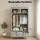 Artiss Large Grey Portable Clothes Wardrobe 90x45x170cm with 3 Drawers Tiebacks Breathable Cover Sturdy Frame