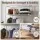 Artiss Large Grey Portable Clothes Wardrobe 90x45x170cm with 3 Drawers Tiebacks Breathable Cover Sturdy Frame