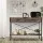 Artiss Console Table 2 Drawers Walnut Marconi 100cm Rustic Hallway Entryway Table, Particle Board, Metal Legs, Shelf