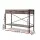 Artiss Console Table 2 Drawers Walnut Marconi 100cm Rustic Hallway Entryway Table, Particle Board, Metal Legs, Shelf