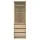 Artiss Pine Wardrobe Organiser: 3 Drawers, Metal Hanging Rail, 15mm Particle Board, Compact 60x48x185cm Design