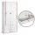 Artiss White Wardrobe Clothes Closet Storage Organiser - 2 Drawers, 2 Magnetic Doors, 76x50x181cm, Easy Assembly