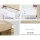 Artiss 4 Drawer Chest, Melamine Finish, White & Oak, 70x40x93cm - Stylish & Durable Storage Solution
