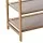 Artiss Clothes Rack Wardrobe, Bamboo, Walnut, 110x30x150cm, Adjustable Shelves &amp; Hanging Rail, Portable &amp; Durable