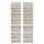 Artiss 6-Tier Over Door Organiser Set of 2 with Side Pockets Beige