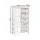 Artiss 5-Drawer Storage Cabinet, Paulownia Wood, 47x30x82cm, White, Rustic Chic Design, No Assembly Needed