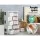 Artiss 5-Drawer Storage Cabinet, Paulownia Wood, 47x30x82cm, White, Rustic Chic Design, No Assembly Needed