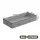 Artiss Under-Bed Storage Bags 2 x 90L with Clear PVC Tops Grey