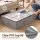 Artiss Under-Bed Storage Bags 2 x 90L with Clear PVC Tops Grey