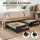 Artiss Under Bed Storage Containers 4-Piece with Wheels Black