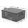 Artiss 6 Pack 35L Clothes Storage Bags Foldable Closet Organisers Grey