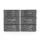 Artiss 6 Pack 35L Clothes Storage Bags Foldable Closet Organisers Grey
