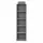 Artiss Hanging Closet Organiser 5 Tier 104cm Vertical Wardrobe Storage Grey Open Front Collapsible
