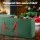 Jingle Jollys Christmas Tree Storage Bag Green, Heavy-Duty Oxford Fabric, Fits Up to 8ft Tree, Dual Handles, Zipper