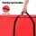 Jingle Jollys Christmas Tree Storage Bag Red 8ft Thick Oxford Fabric, Dual Handles, Large Capacity, Sturdy Zipper