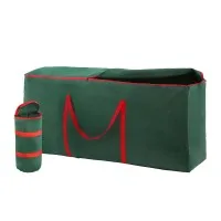 Jingle Jollys Christmas Tree and Baubles Storage Bag Set, Thick Oxford Fabric, Reinforced Handles, 122x38x56cm