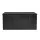 Gardeon 830L Outdoor Storage Box & Bench - Weather-Resistant, All Black, Lockable, 2-in-1 Design, Easy Assembly