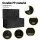 Gardeon 830L Outdoor Storage Box & Bench - Weather-Resistant, All Black, Lockable, 2-in-1 Design, Easy Assembly