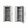 Gardeon Outdoor Storage Cabinet Vertical Garden Shed Lockable Galvanised Steel 3 Adjustable Shelves Black