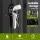 Gardeon Outdoor Storage Cabinet Vertical Garden Shed Lockable Galvanised Steel 3 Adjustable Shelves Black