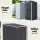 Giantz Garden Shed 1.62x1m Outdoor Storage Workshop, Galvanised Steel, Double Door, Lockable, Grey, Weatherproof