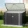 Giantz Galvanised Steel Garden Shed 2.22x0.91M: Durable, Corrosion-Resistant Bike Storage with Lockable Double Doors