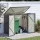 Giantz Outdoor Lockable Galvanised Steel Wheelie Bin Storage Shed for 2x240L Bins 158x101x133cm (Grey)