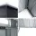 Giantz 1.94x1.21M Metal Garden Shed - Galvanised Steel, Sliding Doors, Ventilated, Weatherproof Outdoor Storage
