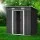 Giantz 1.94x1.21M Metal Garden Shed - Durable Galvanised Steel, Sliding Doors, Ventilation, Easy Assembly, Grey
