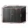 Giantz Metal Garden Shed 2.06x1.96M Outdoor Storage, Galvanised Steel, Lockable Double Doors, Weatherproof Black