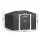 Giantz 3x3M Garden Shed Outdoor Storage Workshop, Galvanised Steel, Double Sliding Doors, Lock, Air Vents, Grey