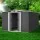 Giantz 2.58x3.14M Metal Garden Shed w/ Sliding Doors & Ventilation, Galvanised Steel, Weatherproof Outdoor Storage