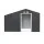 Giantz Garden Shed 3.22x1.96M Outdoor Storage, Galvanised Steel, Double Sliding Doors, Lock, Vents, Grey