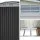 Giantz Metal Garden Shed 2.58x2.07M - Galvanised Steel, Double Door, Sloped Roof, Outdoor Storage, Corrosion-Resistant