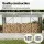 Giantz Firewood Storage Shed 334.5cm x 92cm x 153cm Galvanised Steel Outdoor Log Rack Weatherproof Storage